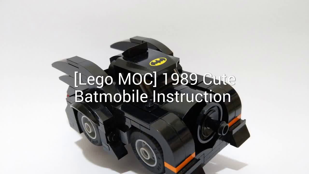 lego 1989 batmobile instructions