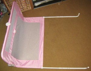 Lindam folding bed guard instructions