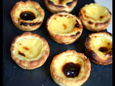 Video on how to make portuguese egg tarts