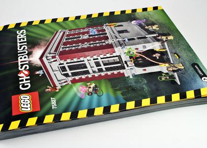 lego ghostbusters firehouse set instructions