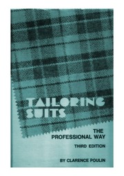 Classic tailoring techniques for menswear pdf