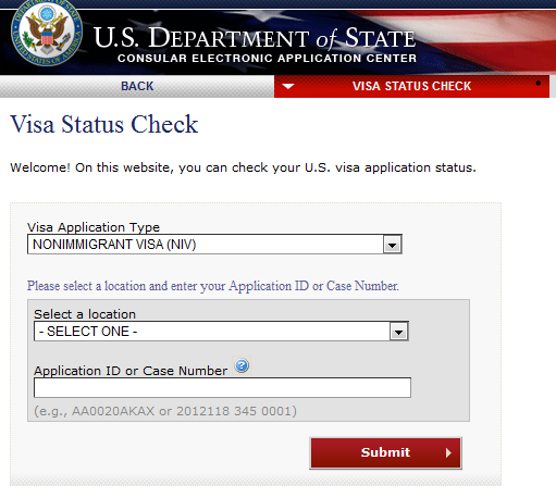 Check the status of uk visa application