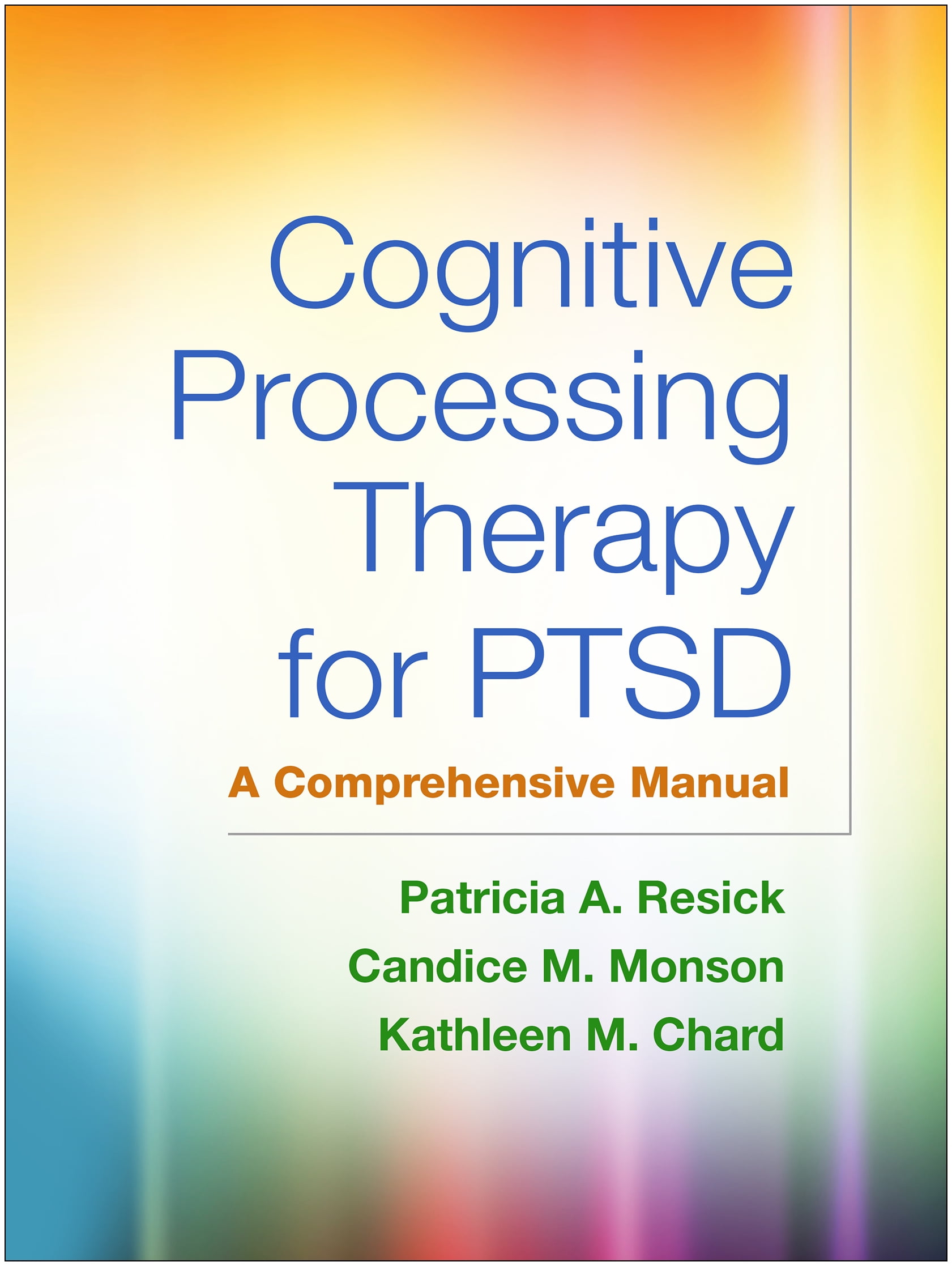 cognitive processing therapy for ptsd a comprehensive manual pdf