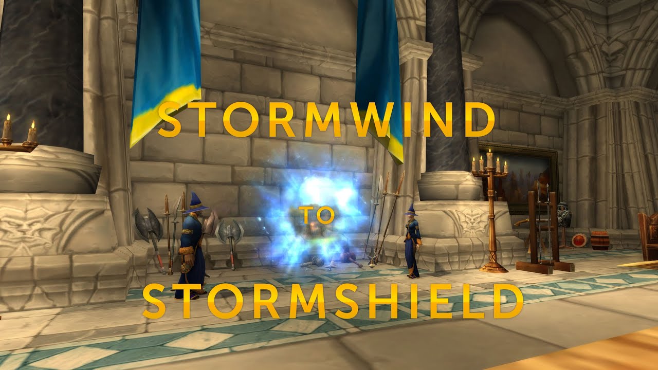 Wow how to get to dalaran from stormwind legion