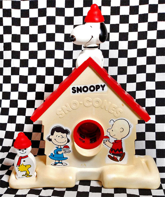 snoopy sno cone maker instructions