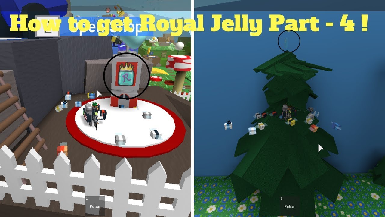Bee swarm simulator roblox how to get all royal jelly
