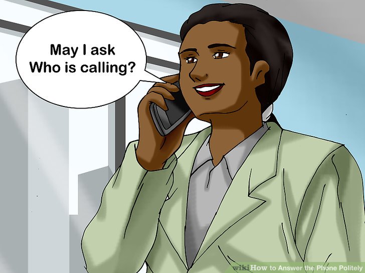 Business how to answer the phone