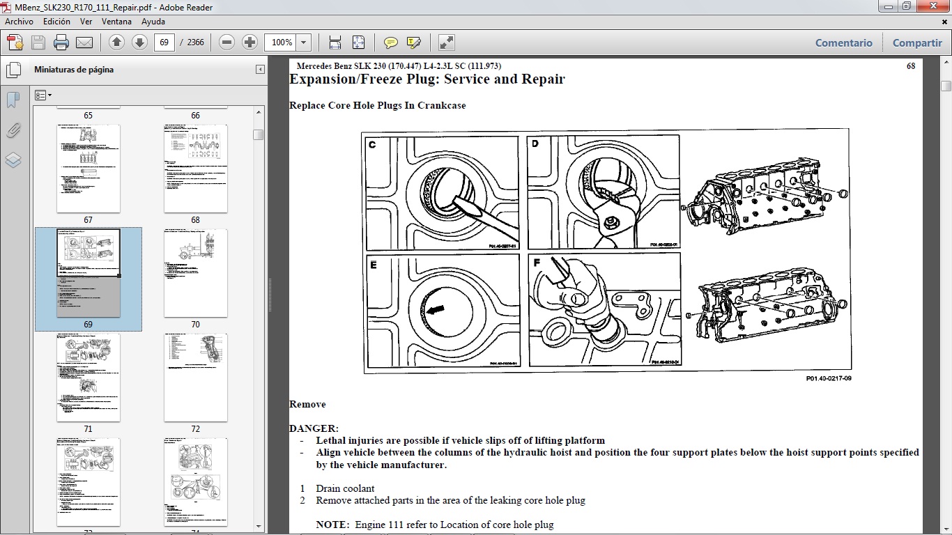 slk r170 workshop manual pdf
