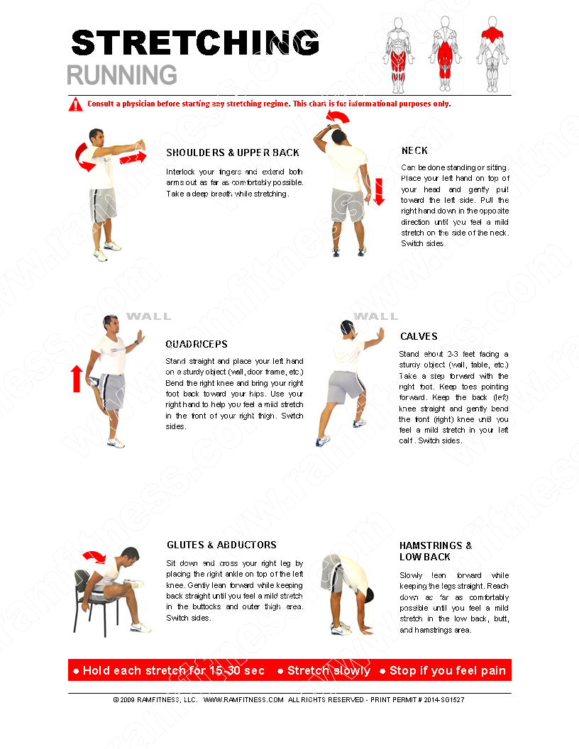 Stretching exercises with pictures and instructions pdf