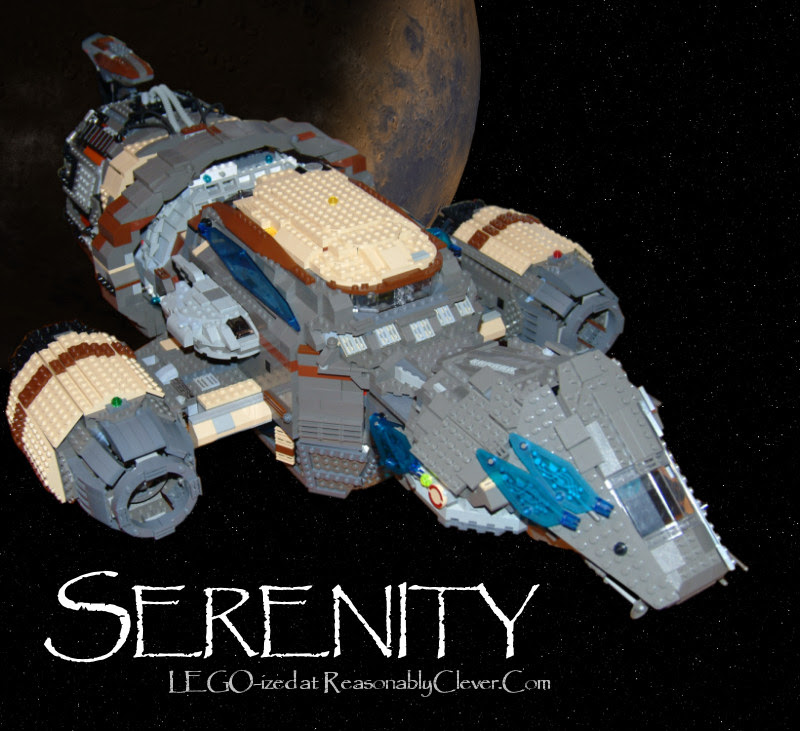 serenity ship lego instructions