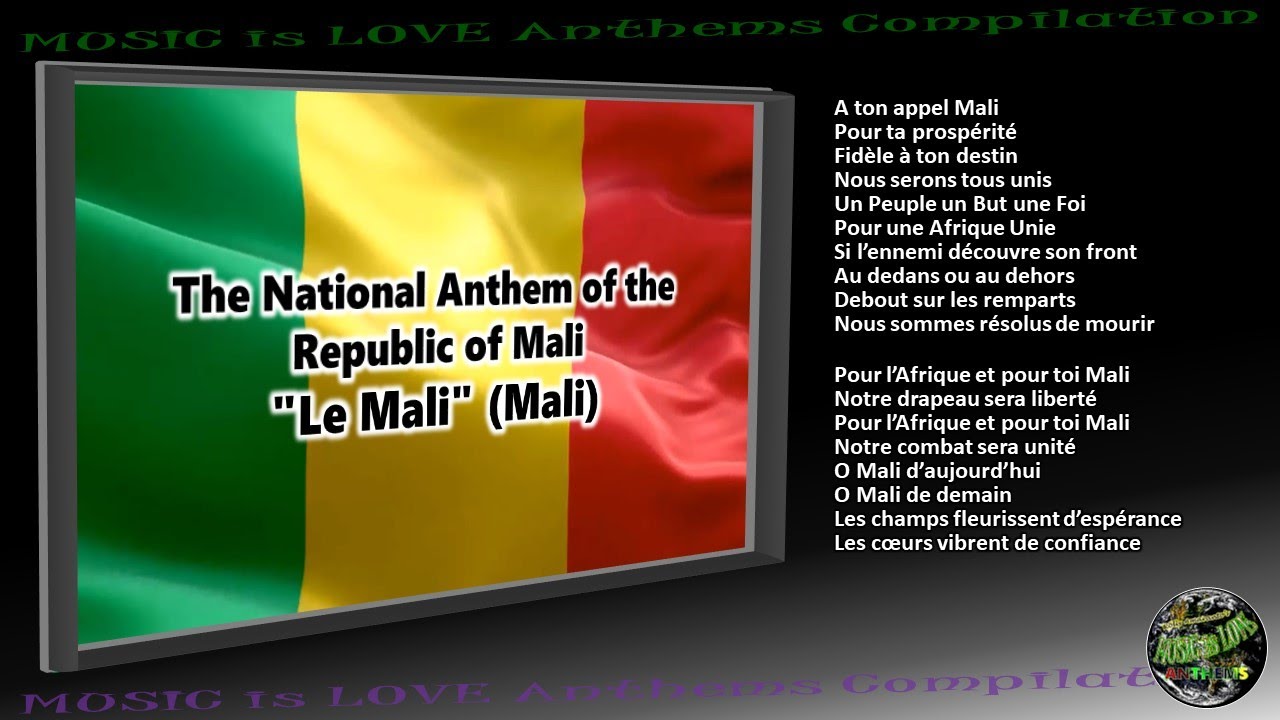 Hymne national du mali pdf