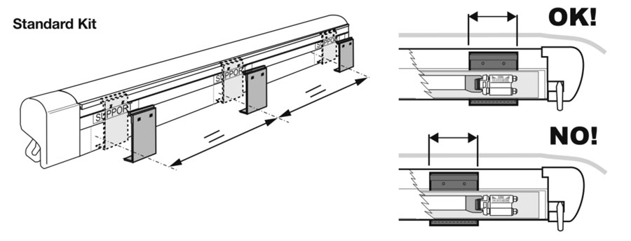 mounted instructions for caravan awnings