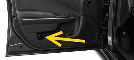 Dodge charger manual trunk release