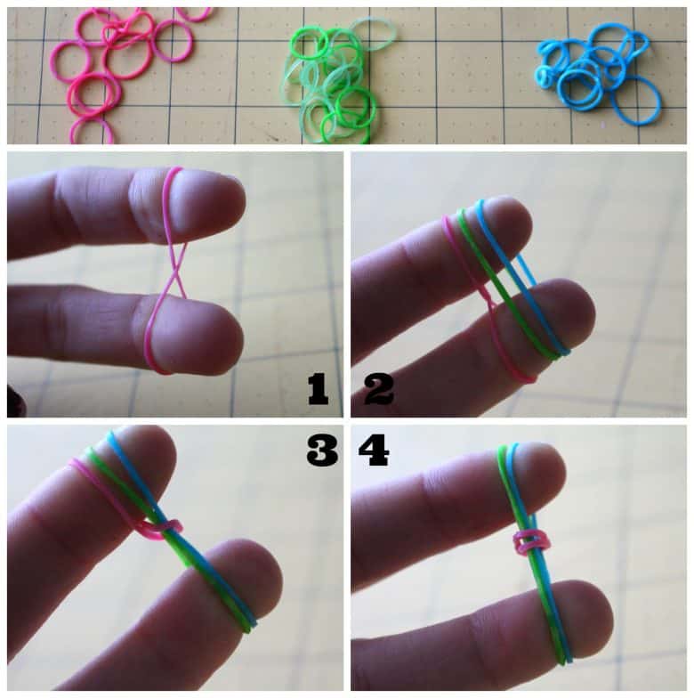 loom bands instructions without loom