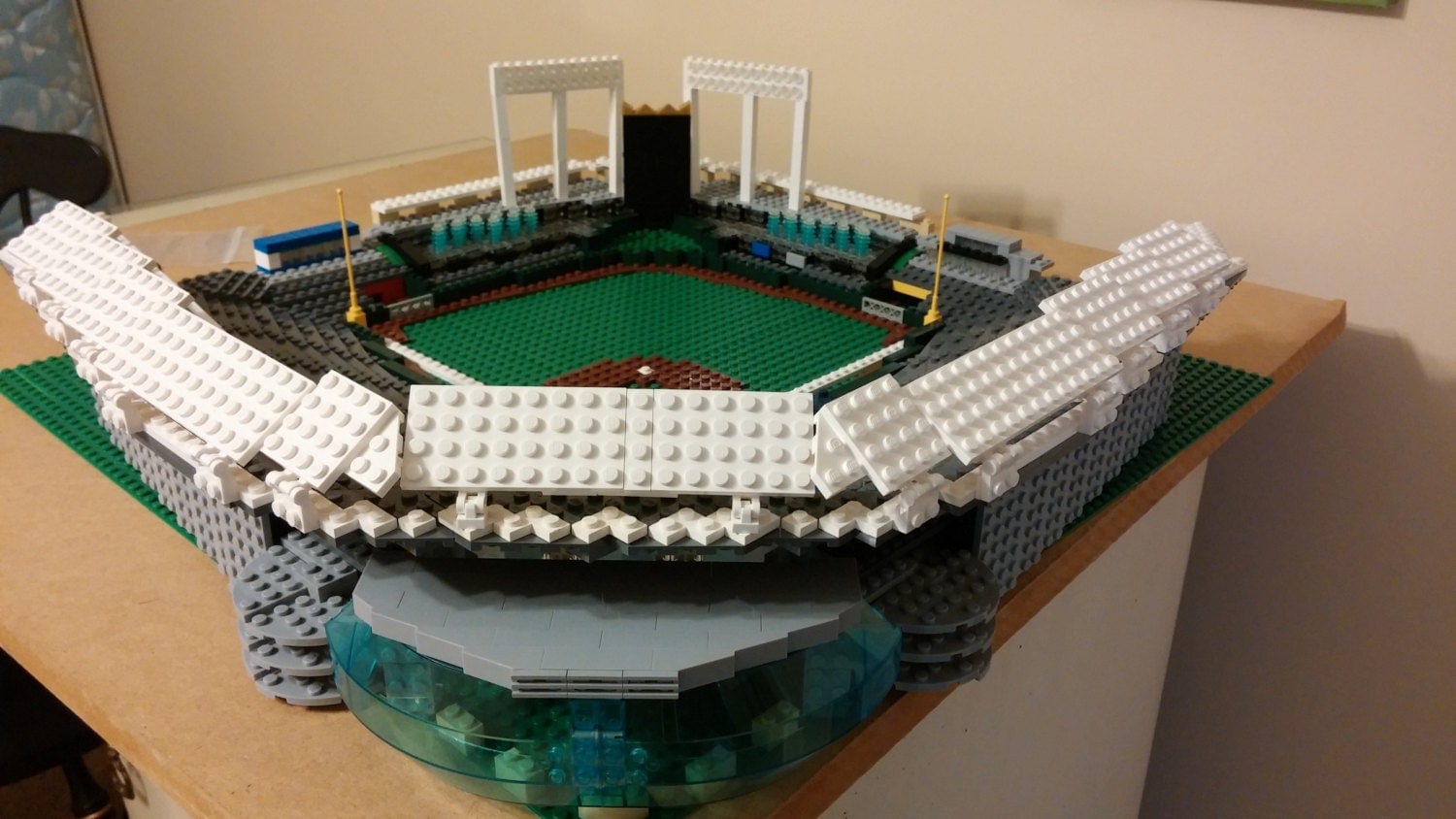 Lego baseball stadium instructions