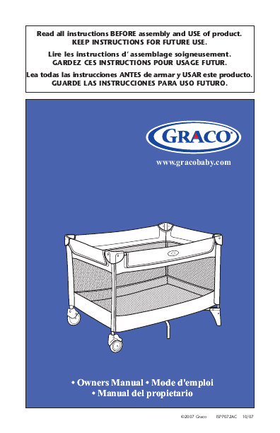 Graco pack n play instruction manual
