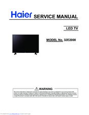 Haier 32 inch tv manual