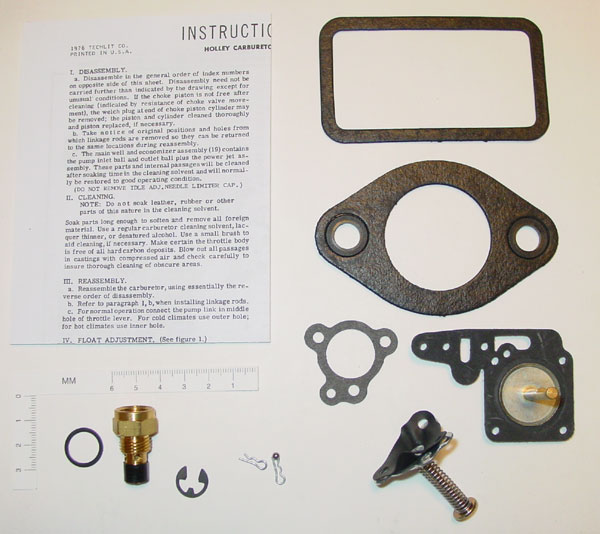 holley carburetor rebuild kit instructions
