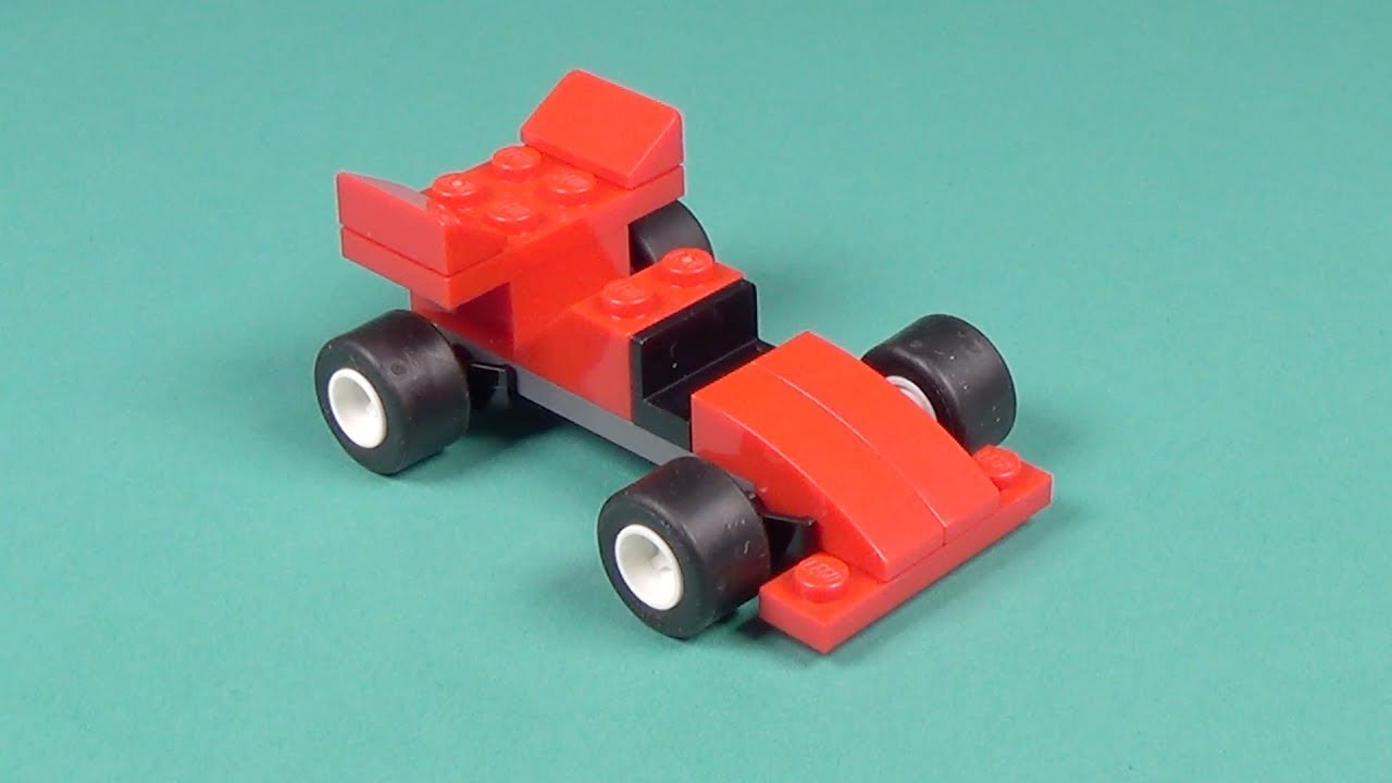 lego red race car instructions