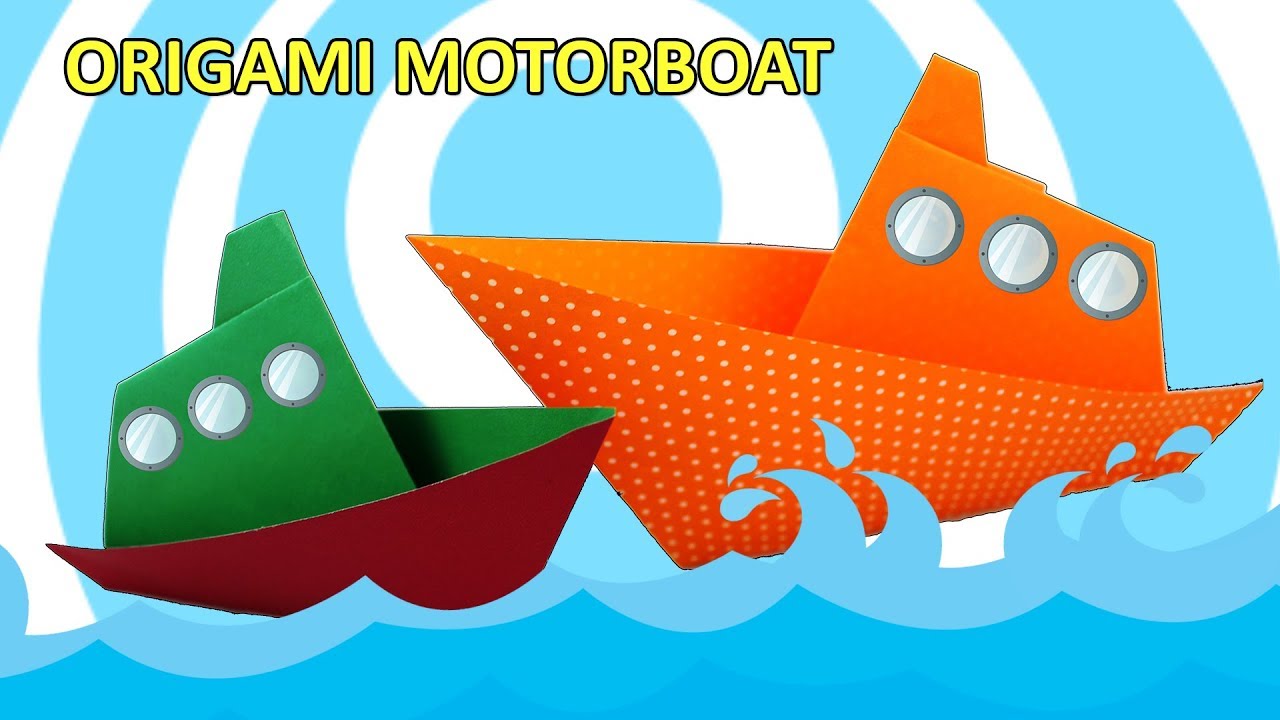 origami boat instructions video