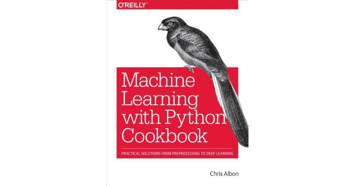 Python machine learning cookbook pdf
