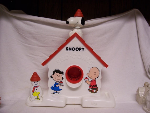 snoopy sno cone maker instructions