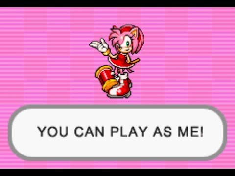 Sonic advance 2 how to get amy